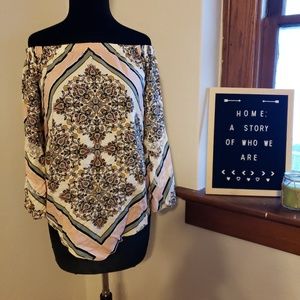 NWT Charlotte Russe Off Shoulder Top XS